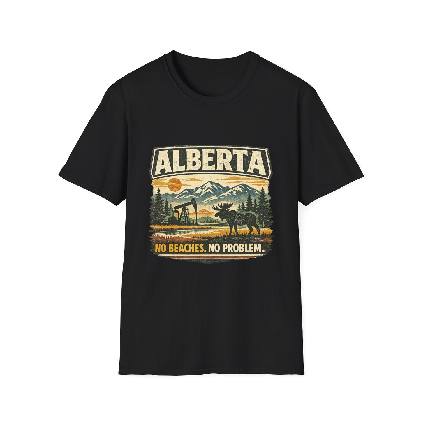 No Beaches No Problem Vintage Tee
